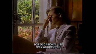 Sinutab Allergy Formula  1989 TV Commercial [upl. by Tarrah]