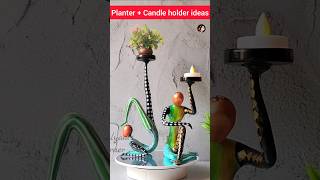 Waste materials से बना Planter  Candle holder shorts youtubeshorts diy craft Kalyaniscorner [upl. by Navi245]