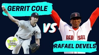 Gerrit Cole muestra miedo a Rafael Devers [upl. by Ennove]