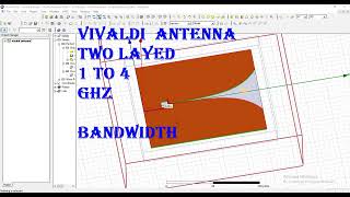 Design of Vivaldi Antenna using CST software [upl. by Onairda]