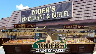 YODERS RESTAURANT amp BUFFET Dinner New Holland Pa [upl. by Ketti240]