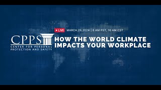 2024 World Climate Webinar Presented by CPPS [upl. by Cinom57]