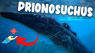 COMO TAMEAR PRIONOSUCHUS Y TODAS SUS HABILIDADES  ARK PREHISTORIC BEAST MOD [upl. by Mulcahy]