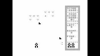 Galaxians  Sword of Peace for the ZX81 [upl. by Enitsirt]