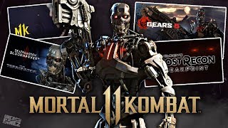 Mortal Kombat 11  THE TERMINATORS IN EVERYTHING [upl. by Yrannav]