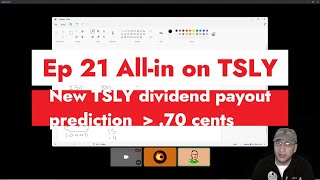 Ep 21 Allin on TSLY  New Dividend Payout Prediction 70 cents [upl. by Canotas843]