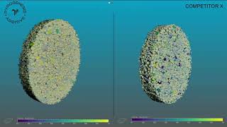 Powders Analysis PyroGenesis Additive VS Competitor X [upl. by Olemrac]