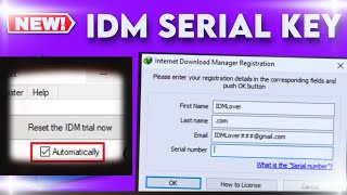 How to activate idm for lifetime for free  Activate idm without serial key Never Skill [upl. by Noyar]