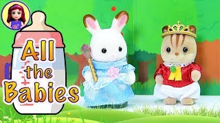 Opening the Rest of the Babies including the Nursery Bus  Calico Critters  Sylvanian Families [upl. by Rehpotsrhc]