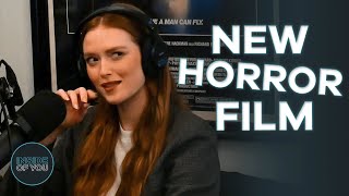 LARSEN THOMPSON Talks About a Scene That Stood Out in the Upcoming HORRORSCOPE Film [upl. by Elumas]