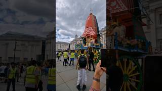 ISKCON Rathyatra 2024 in London Trafalgar Square [upl. by Cassie]