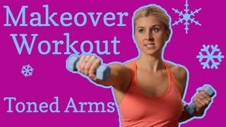 Arm Workout with Weights  3 lb dumbbells  WORKOUT [upl. by Acalia]