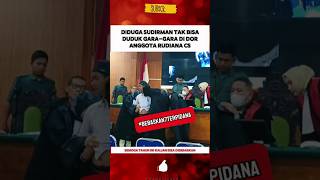 SUDIRMAN DAN 6 TERPIDANA ADALAH KORBAN HUKUM RIMBA sudirman rudiana sidangpk kasusvina shorts [upl. by Yug]