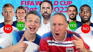 Our HONEST Reaction to the England World Cup Squad [upl. by Sicular]