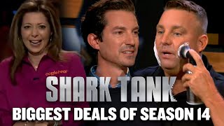 Shark Tank US  Top 3 Biggest Deals From Season 14 [upl. by Debby22]