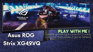 Asus ROG Strix XG49VQ Review  Asus ROG Strix Monitor [upl. by Bonner]