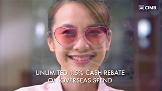 Meet the allnew CIMB World Mastercard [upl. by Donelle7]