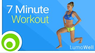 7 Minute Workout to lose weight fast burn fat and tone your body [upl. by Prichard]