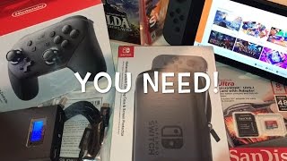 TOP 5 BEST Nintendo Switch Accessories MUST HAVE LIST REVIEW [upl. by Euqinad]