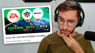 Como FIFA e PES DESTRUÍRAM o FUTEBOL [upl. by Aretha]