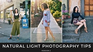 Natural Light Photography Tips v2  Good Light vs Great Light  Shot on the Sony A6300 [upl. by Ahseiyt37]