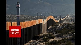 Life in the Shadow of USMexico border Wall  BBC News [upl. by John]