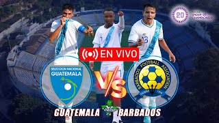 Guatemala vs Barbados Sub20 EN VIVO Jornada 1 Clasificatorio de CONCACAF 2024 [upl. by Nnyleitak455]