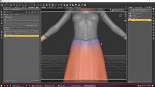 Simple tutorial on how to apply dForce on clothing [upl. by Neelyam]