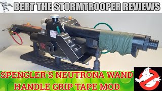 Ghostbusters Spenglers Neutrona Wand Handle Grip Mod Bert the Stormtrooper Reviews [upl. by Ledeen]