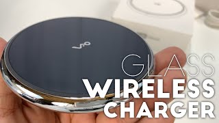 This is the Most Beautiful Wireless Phone Charger  The Vebach Dubhe1 Qi Charging Pad Review [upl. by Esirehs]