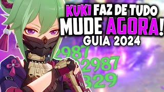 ELA MUDA SEU JOGO KUKI SHINOBU É Muito SIMPLES Build PERFEITA e RÁPIDA Em MINUTOS GENSHIN IMPACT [upl. by Elleirol]