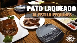 El auténtico pato laqueado de Pekín Dónde comerlo [upl. by Linsk]