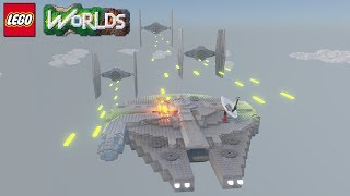 Lego Worlds  TIE Fighter  NEW [upl. by Arela715]