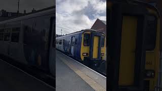 156443 departing Saltburn for bishop Auckland on the 27924 saltburn bishopauckland train [upl. by Annis39]