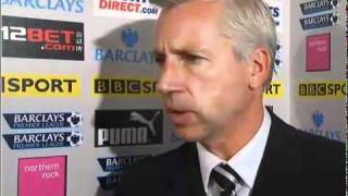 Alan Pardew Owns BBC Reporter  Joey Barton vs Gervinho Incident  Full Interview [upl. by Adaner]