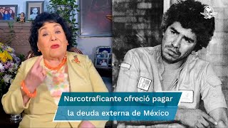 El día en que Carmen Salinas conoció a Caro Quintero dentro de un reclusorio [upl. by Sylirama772]