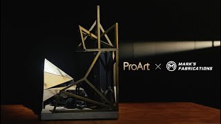 ProArt x Marks Fabrication  ProArt PC build ProArt Z790  ProArt GeForce RTX 4080 [upl. by Grover]