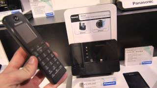 Panasonic PRL260 DECT Telephone with iPhone Dock Hands On [upl. by Ezri874]