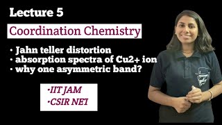 lec 5 Jahn teller distortion iitjam chemistry inorganicchemistry coordination [upl. by Etteiram187]