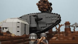 Lego WW1  The Battle Of Cambrai  stop motion [upl. by Adyht]