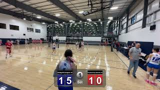 VolleyFX Conjure 14 vs Crystal City Garnets 16 2024 Hocus Pocus set 1 [upl. by Arihat781]