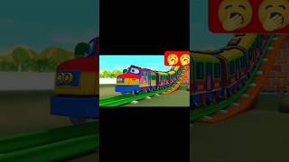 NEW CARTOON VIDEO 2024 TRAIN WALE  new cartoon train shorts youtubeshorts tarndingshort [upl. by Atinev635]