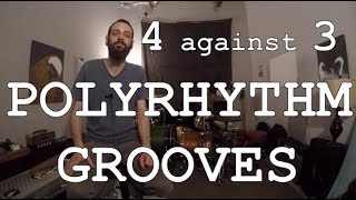 4 Against 3 Polyrhythm Groove Odyssey  Drum Lesson [upl. by Drageruaeb]