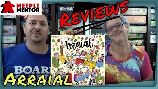 Meeple Mentor Reviews Arraial [upl. by Ecirtnom]