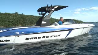 2016 Malibu Wakesetter 25 LSV  Boat Review [upl. by Dihsar]