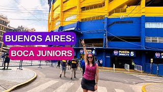 BUENOS AIRES Como é ASSISTIR a um JOGO do BOCA JUNIORS em LA BOMBONERA  ARGENTINA [upl. by Dolan]