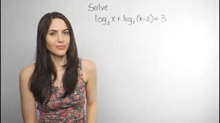 Solving Logarithmic Equations How NancyPi [upl. by Rosalinda920]