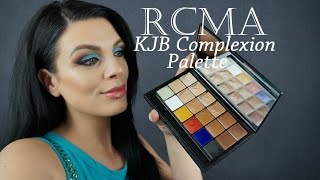 RCMA KEVIN JAMES BENNETT KJB COMPLEXION PALETTE  REVIEW AND DEMO [upl. by Adnolaj]