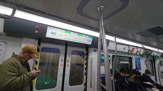 青島地鐵4號線往人民會堂行車片段 Qingdao Metro Line 4to Hall of the People [upl. by Anairol]