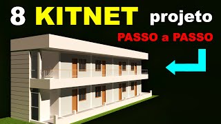 COMO FAZER 8 KITNET  terreno 5x25  GASTANDO POUCO DINHEIRO [upl. by Irotal]